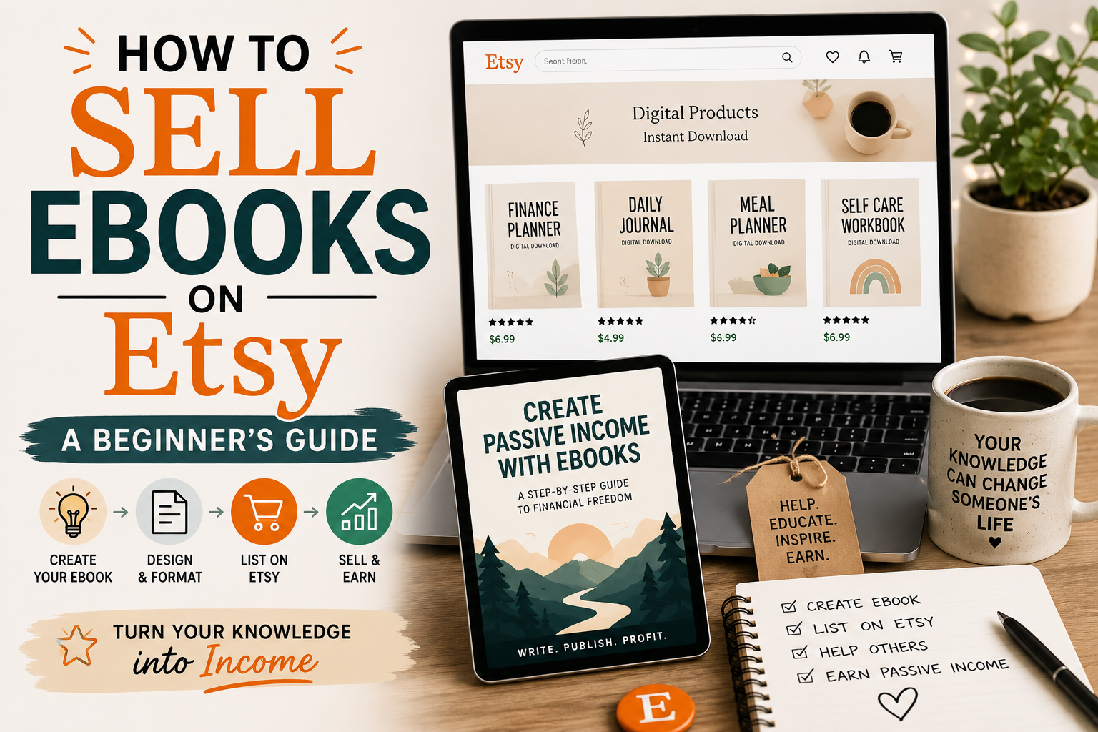 How to Sell Ebooks on Etsy: A Beginner’s Guide