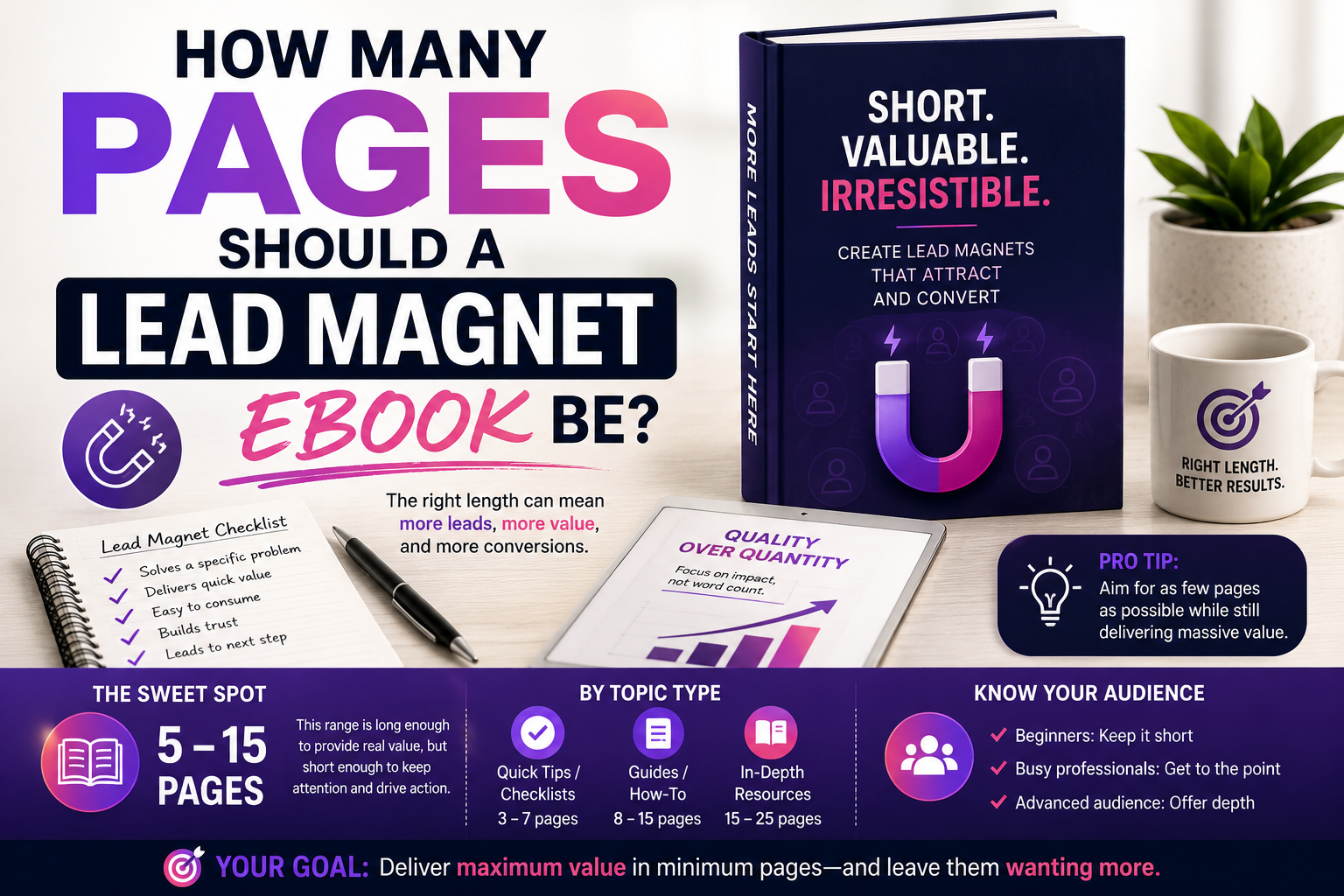 How Many Pages Should a Lead Magnet Ebook Be?