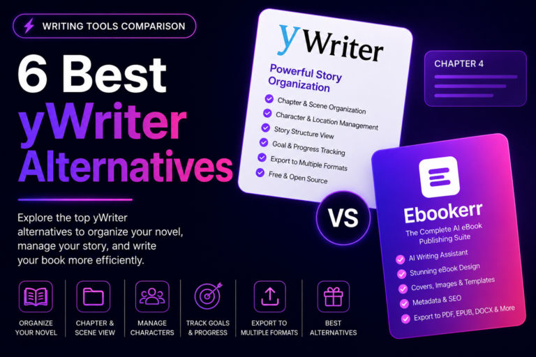 Best yWriter Alternatives