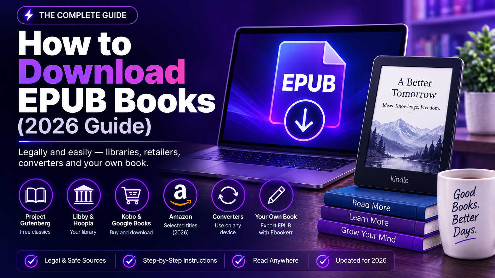 How to Download EPUB Books (2026 Guide)