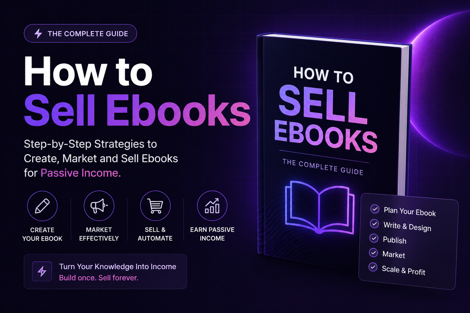 How to Sell Ebooks