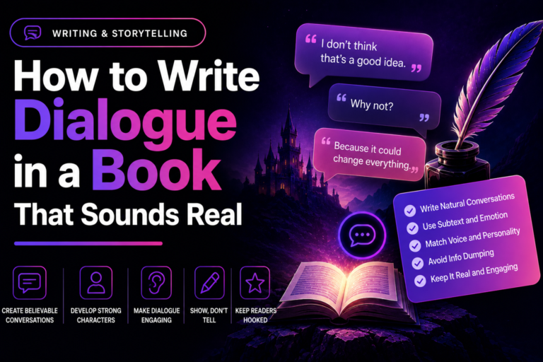 How to Write Dialogue in a Book That Sounds Real