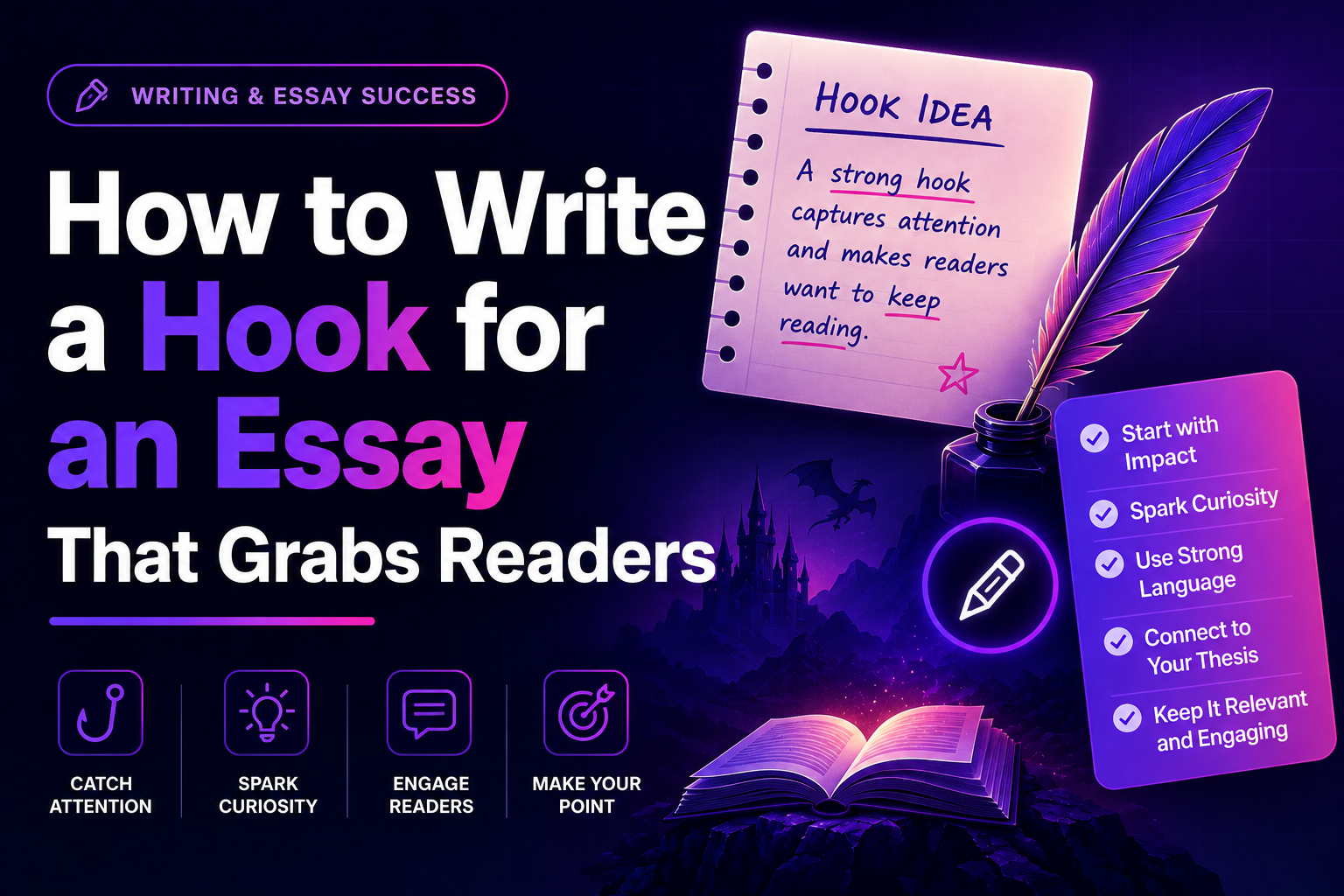 How to Write a Hook for an Essay That Grabs Readers