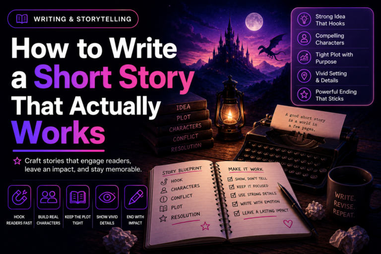 How to Write a Short Story That Actually Works