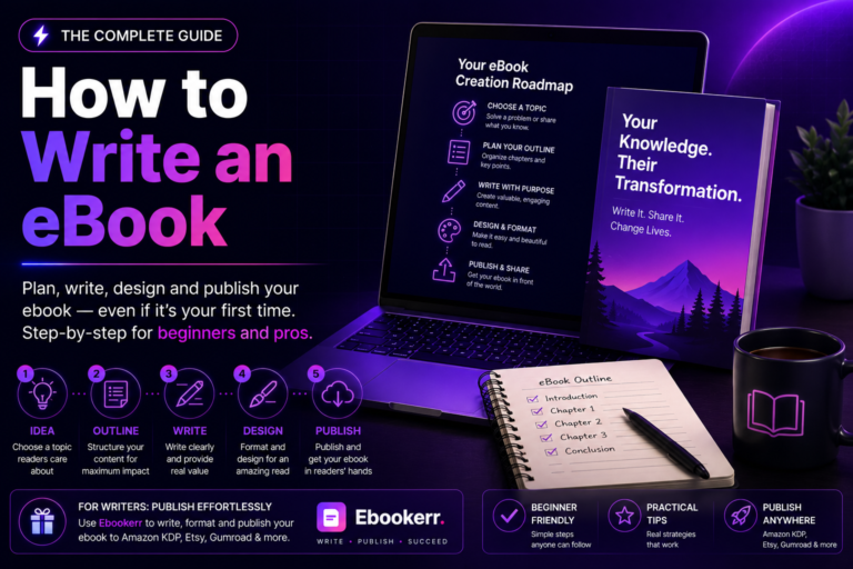 How to Write an eBook